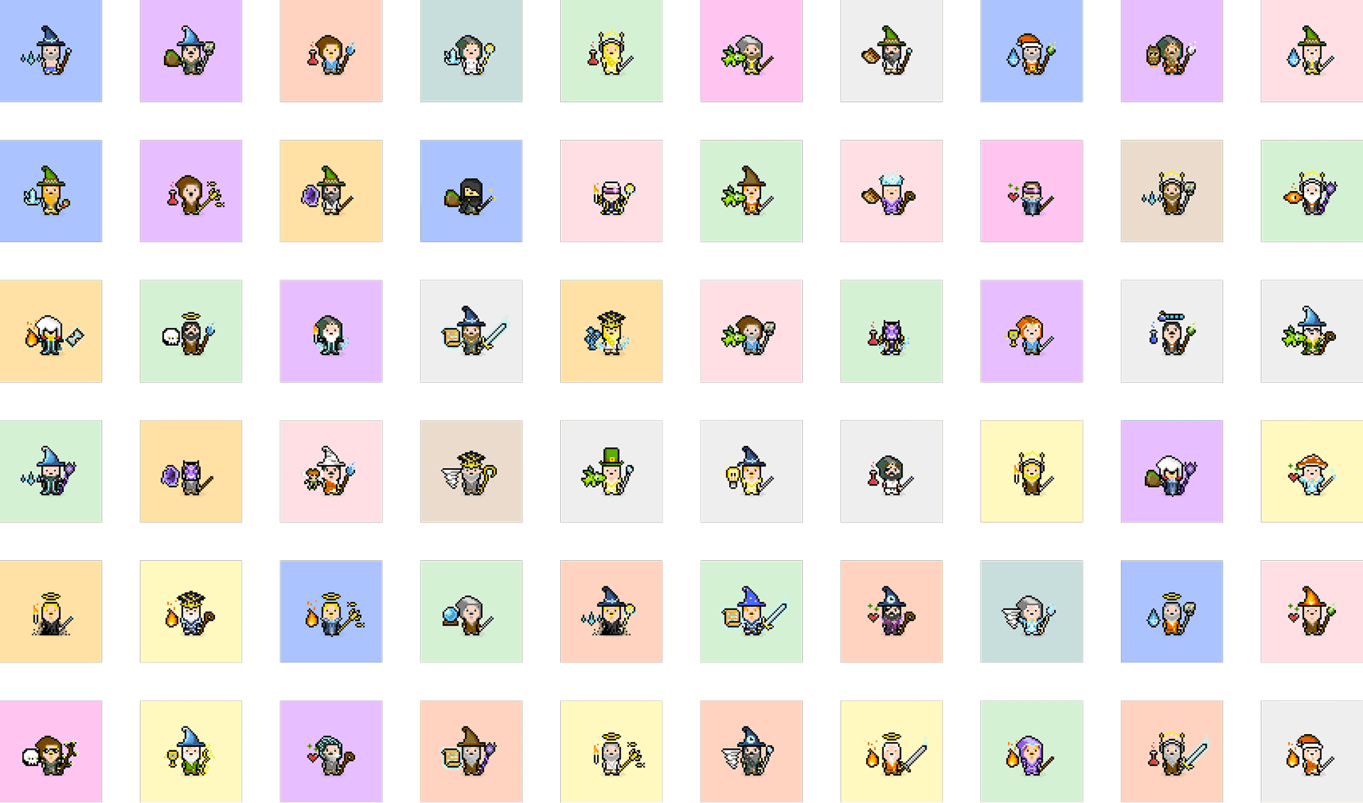 Pixel Wizards — the collection